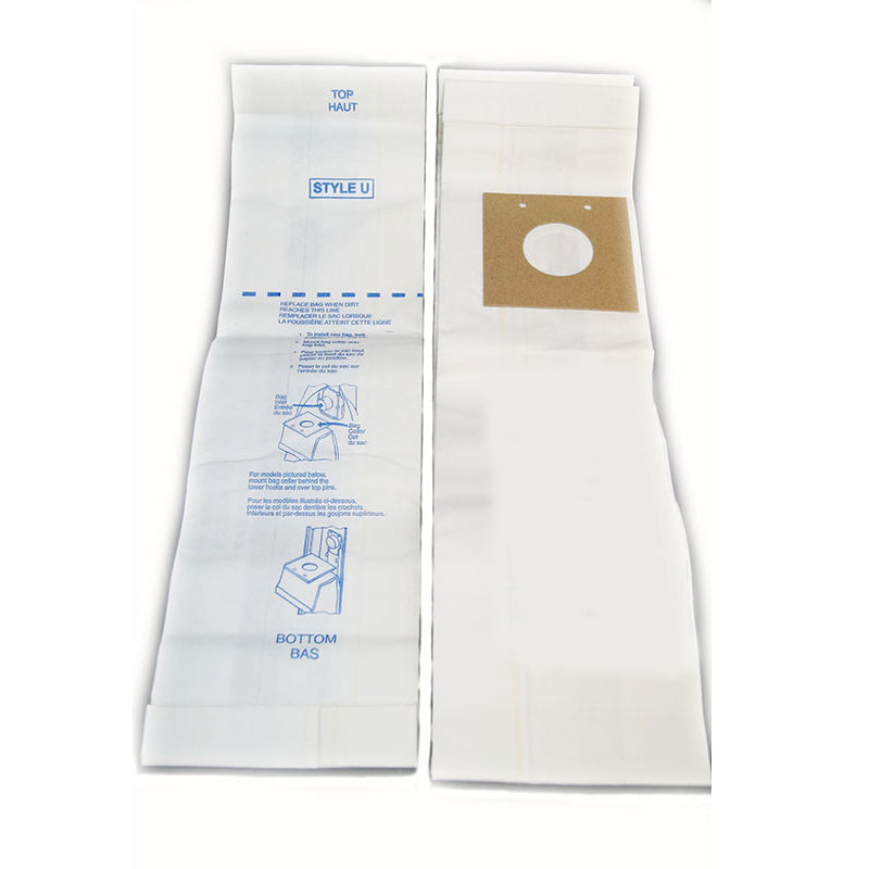 Eureka Compatible Style U Bravo Uprights 3 Pack Bags 54310C